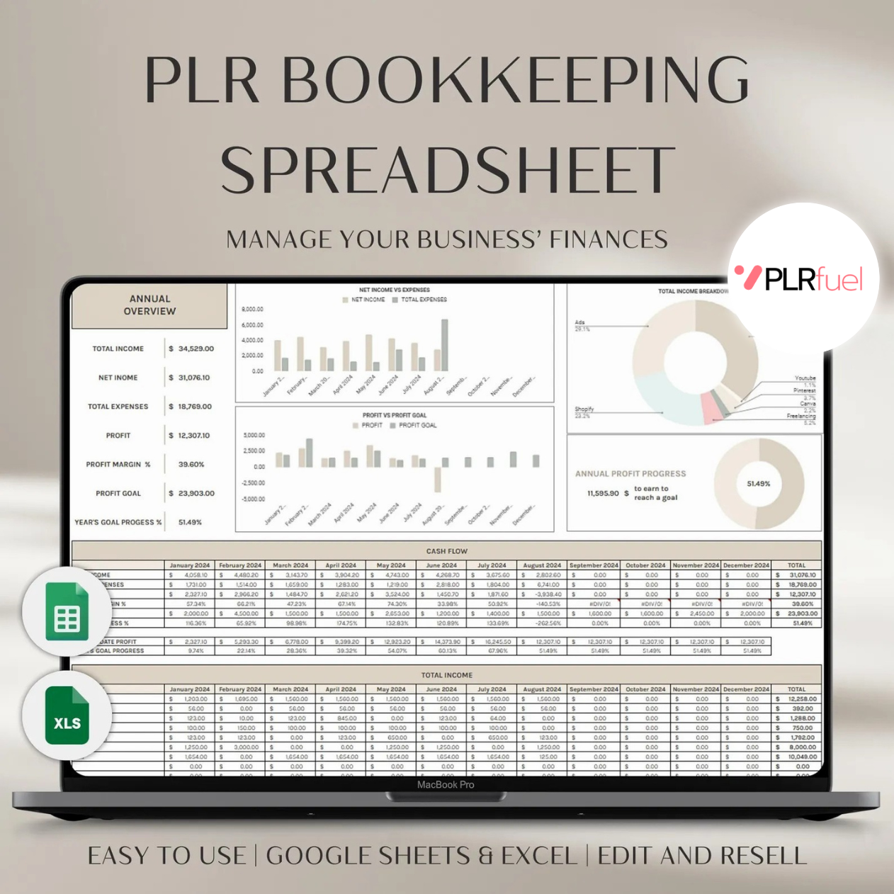 Book-Keeping - PLRfuel