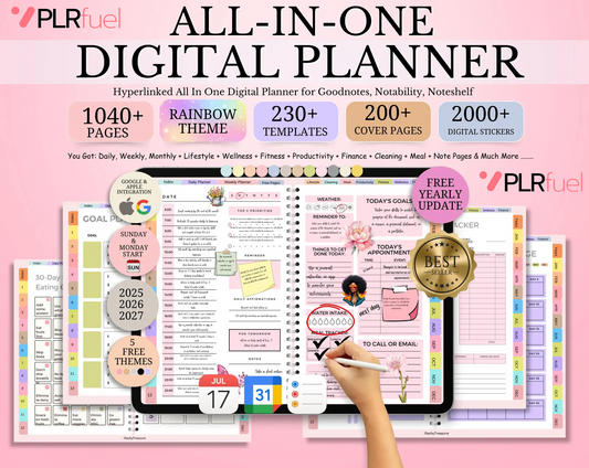 All-in-One Digital Planner - PLRfuel